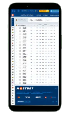 Apuestas en Béisbol en la App de Mostbet