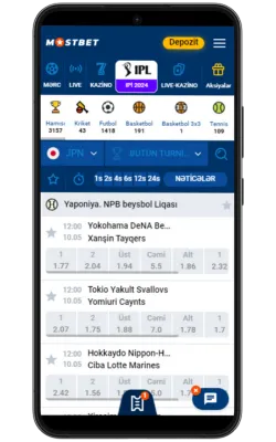 mostbet Azərbaycan betting app