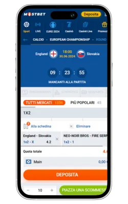 scarica app mostbet scommesse