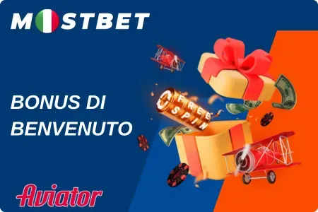 Bonus nell'app Aviator mostbet