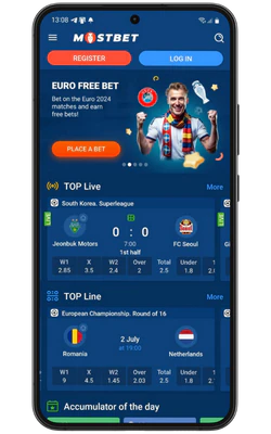 mostbet bet app EURO 2024