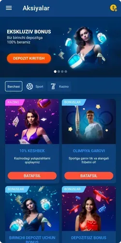 Mostbet ilovasi yuklab olish