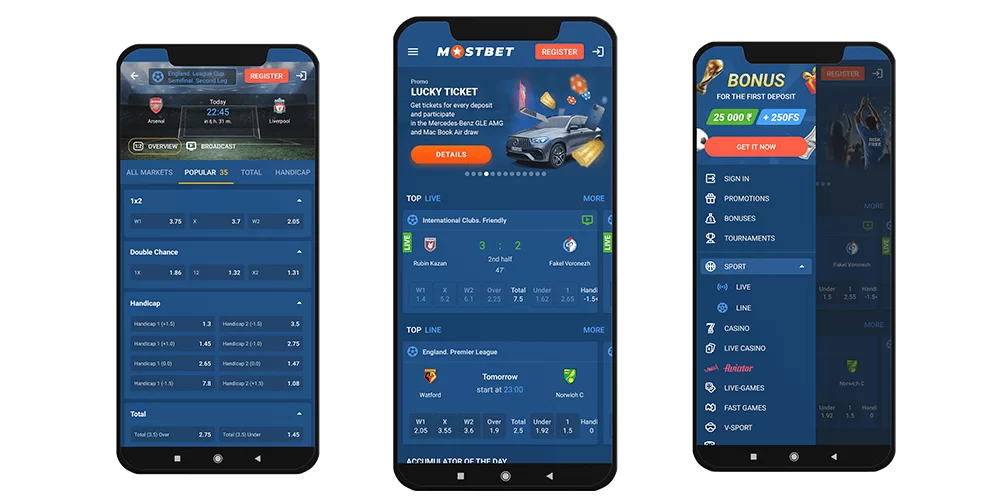 Mostbet app