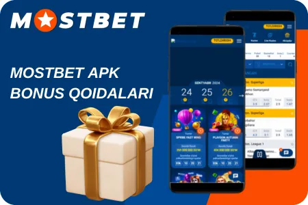 mostbet APK bonus