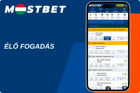 mostbet fogadó app