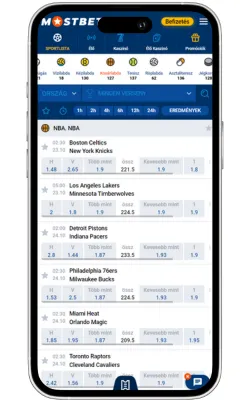 mostbet india fogadó alkalmazás