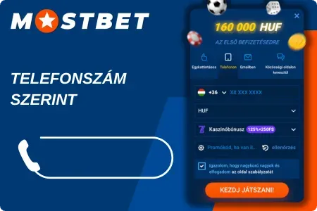 Regisztráció Telefonon Keresztül Mostbet app registration