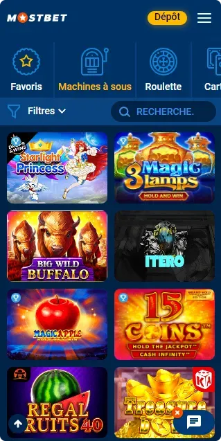 apk casino Mostbet