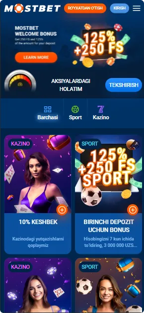 Mostbet UZB