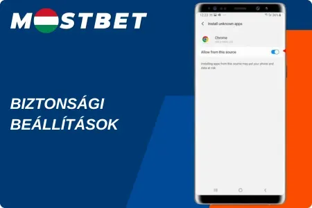 Mostbet app beállításai Android készüléken