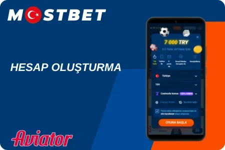 Aviator Mostbet kayıt işlemi