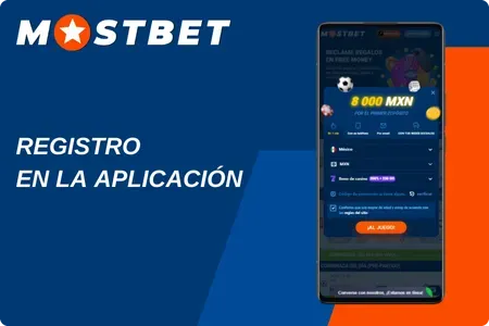 Opciones de registro en Mostbet