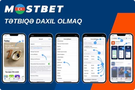 Mosbet yukle iOS cihazlara