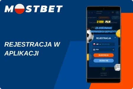 Rejestracja w aplikacji Mostbet jednym kliknięciem