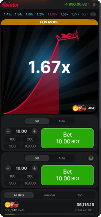 Mostbet app play Aviator