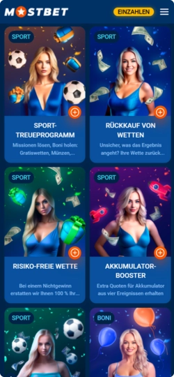 Bonus-Übersicht