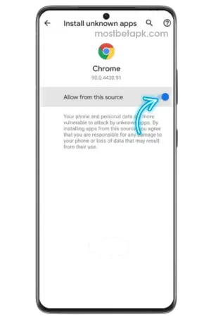 Təhlükəsizlik Ayarlarını Tənzimləyin Mostbet APP