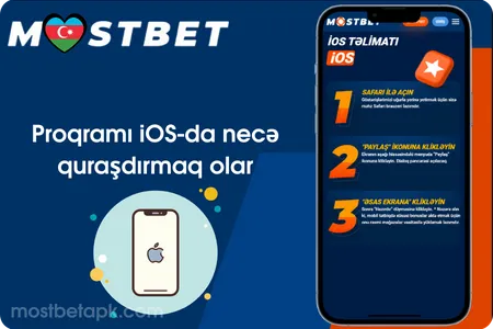 Mosbet yukle iOS cihazlara